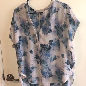 Watercolor Floral Top